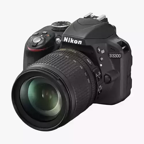 Nikon D3300 SLR Digital Camera 24 Megapixels 7 6 cm