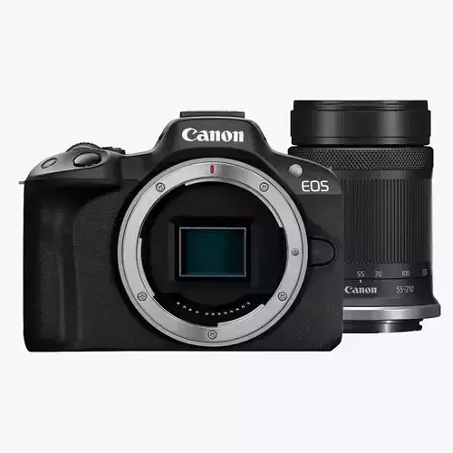 Canon EOS R50 Mirrorless Camera  RF S 18 45mm