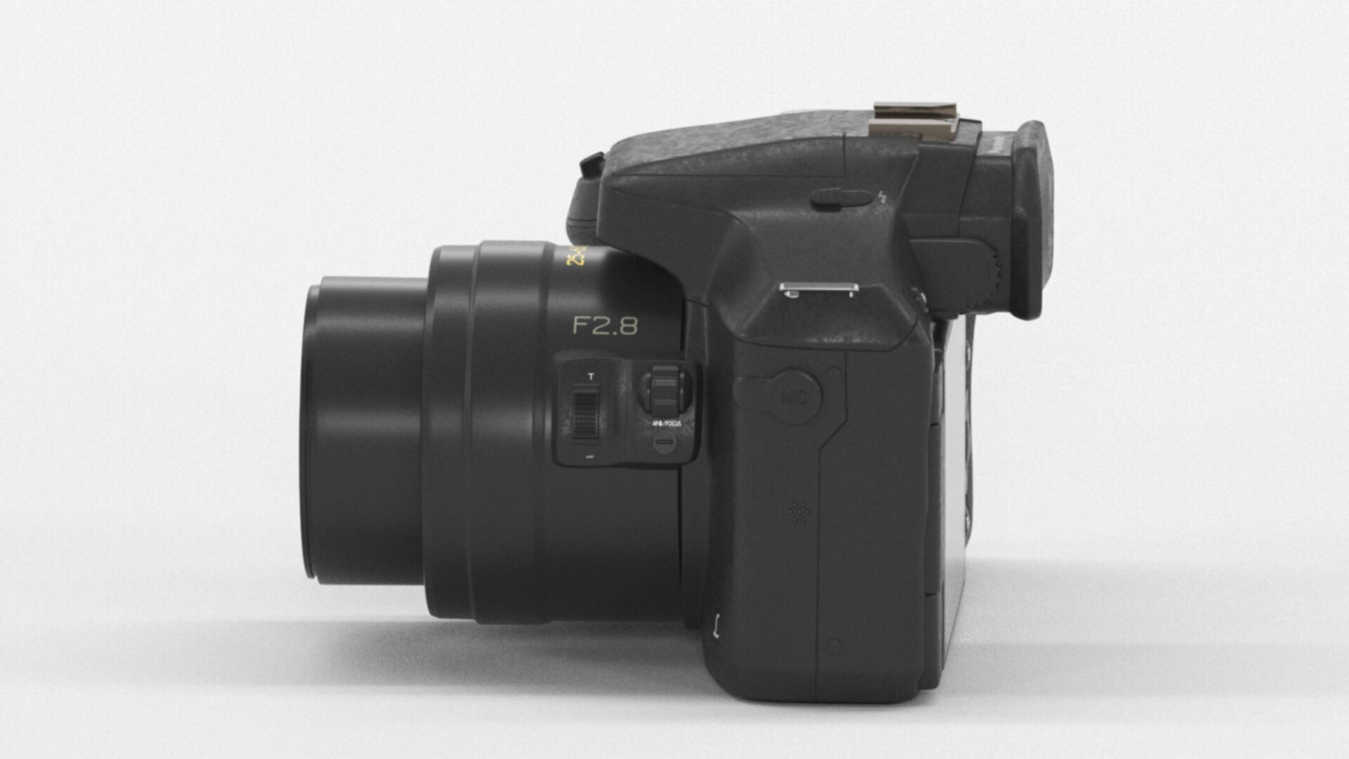 Panasonic Lumix DMC FZ300 Low-poly 3D model_5