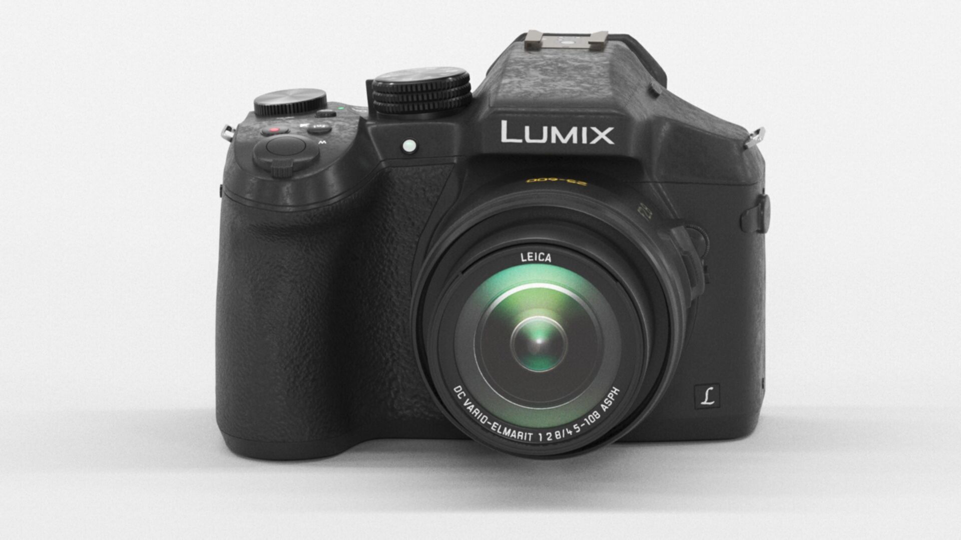 Panasonic Lumix DMC FZ300 Low-poly 3D model_7