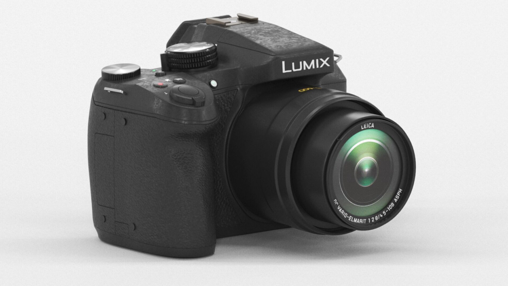 Panasonic Lumix DMC FZ300 Low-poly 3D model_2