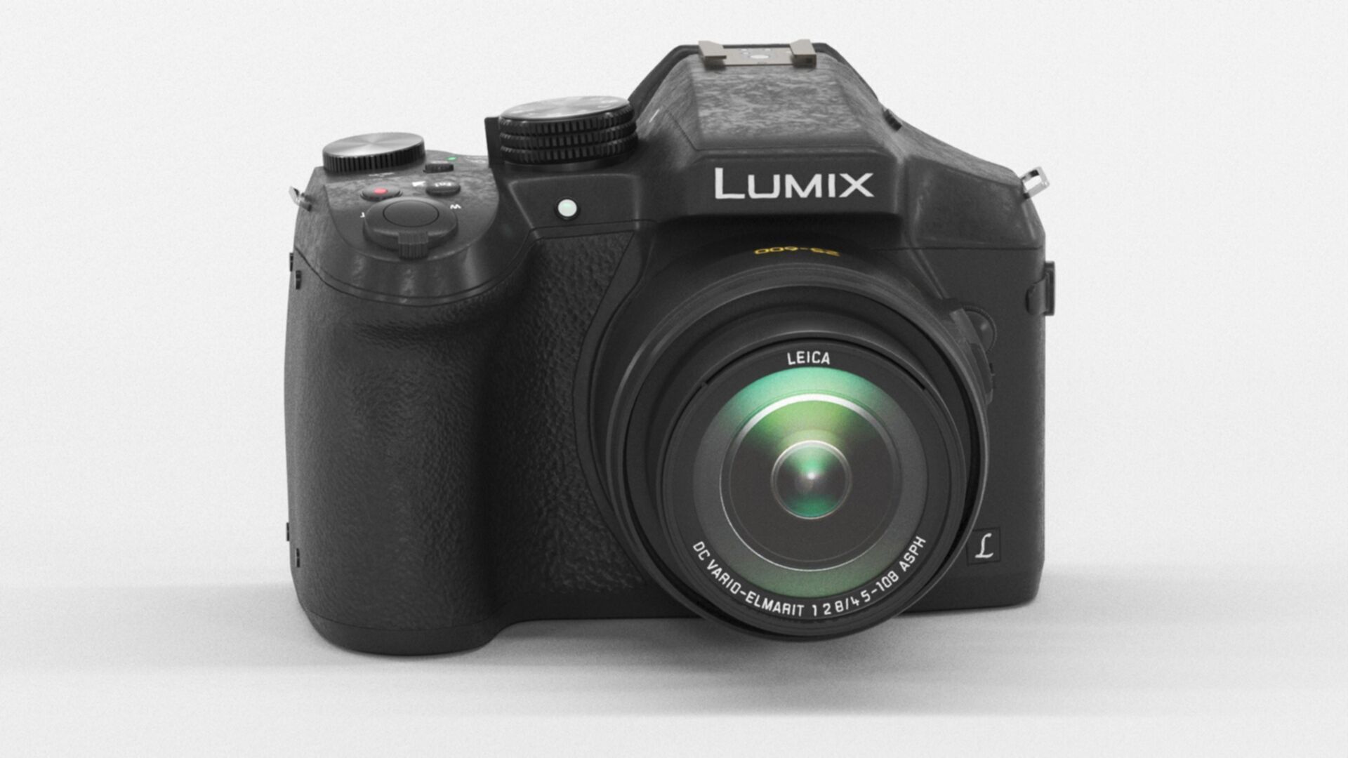 Panasonic Lumix DMC FZ300 Low-poly 3D model_1