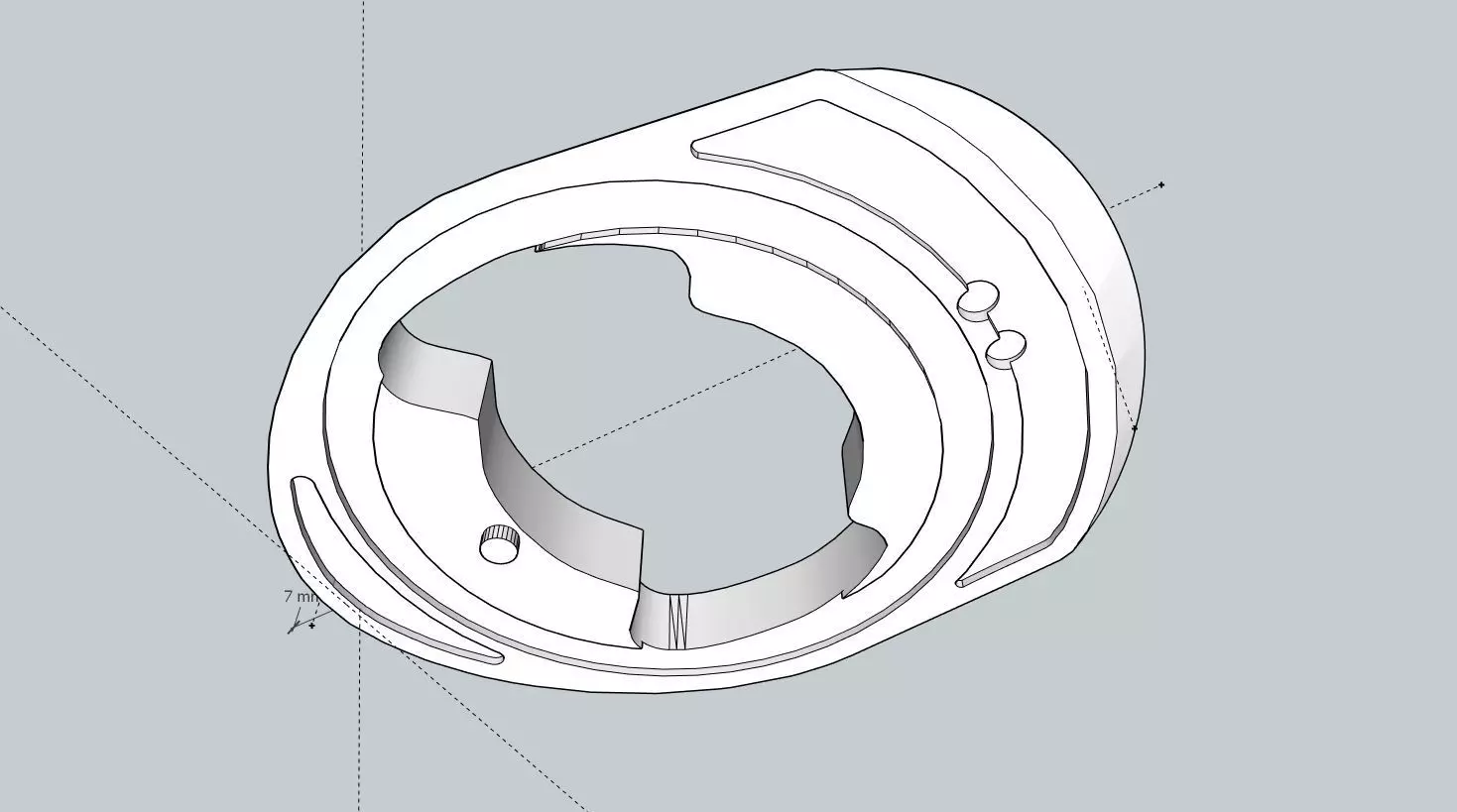 MOST Pinarello 7 mm 3D model