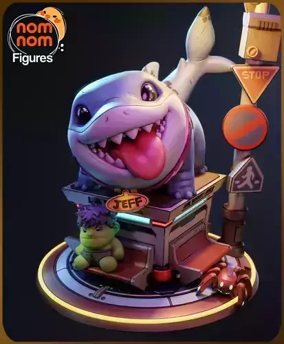 Chibi Jeff - Marvel Rivals