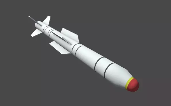 250HBD missile 3D model_0