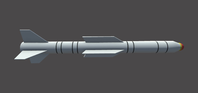 250HBD missile 3D model_1