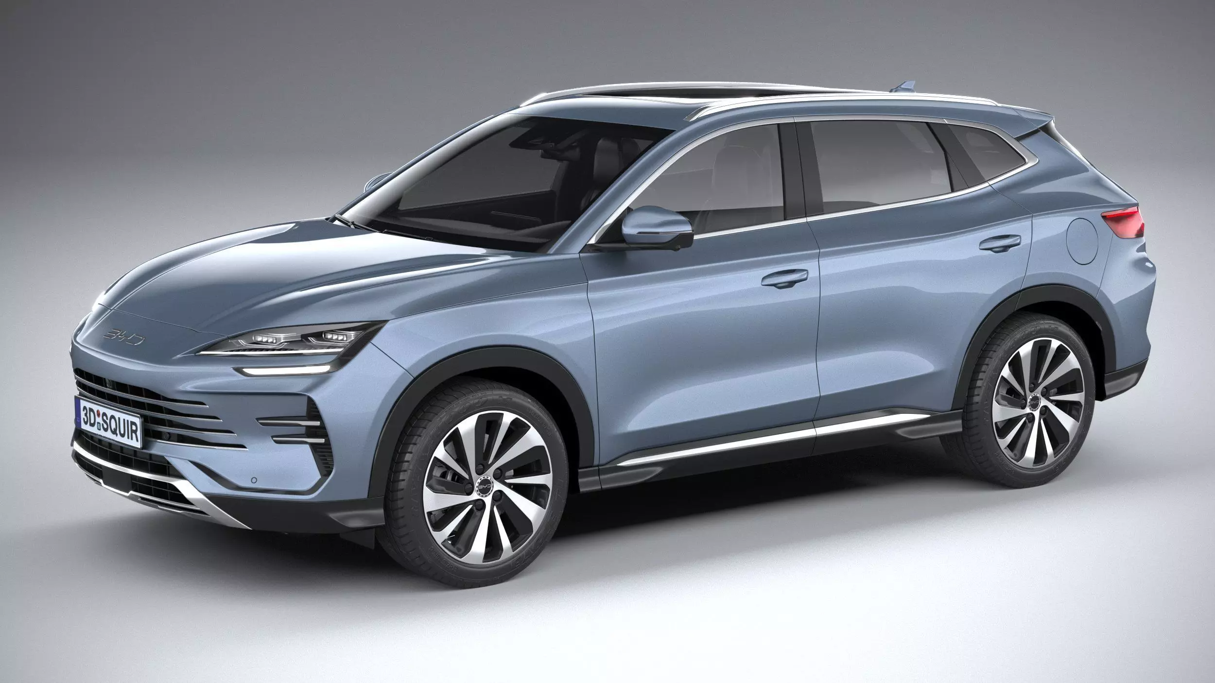 BYD SeaLion 6 SEAL U DM-i 2025 3D model