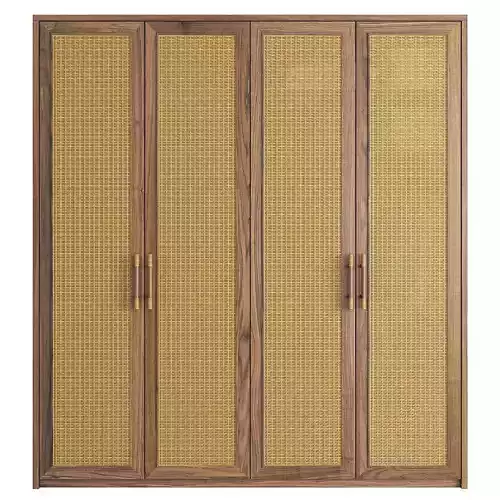 Rattan Wardrobe