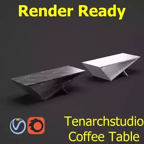 Tenarchstudio Time Space Portal Table Render Ready Free 3D model