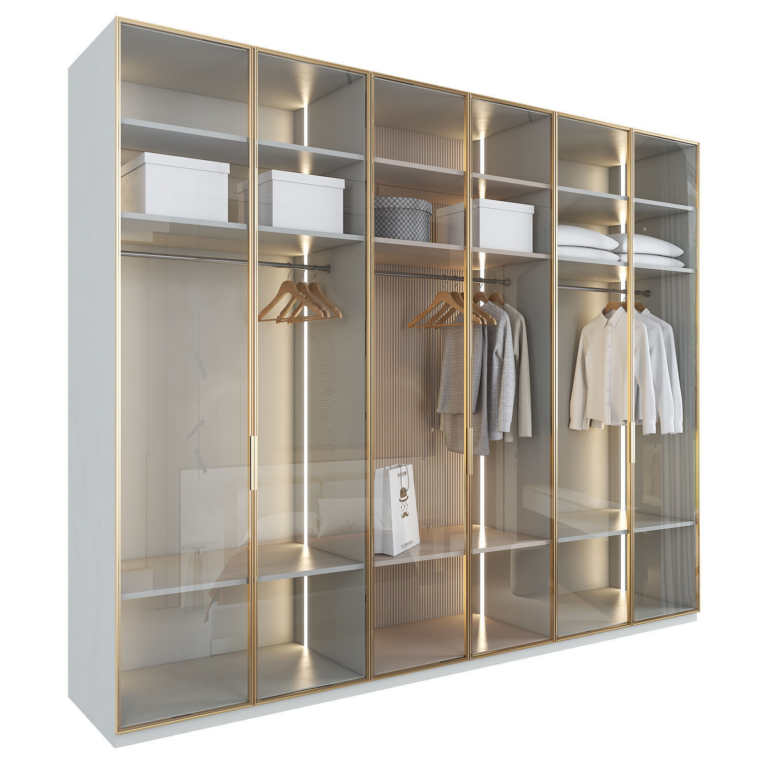 Wardrobe 38 3D model_2
