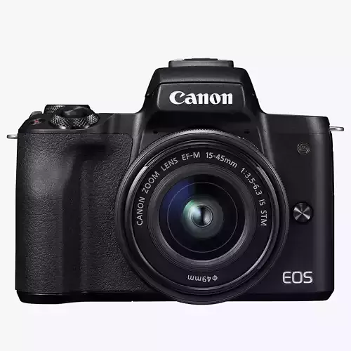 Canon EOS M50  Black Camera