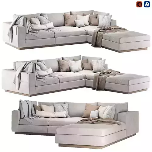 Commix Down sofa 05 3D model