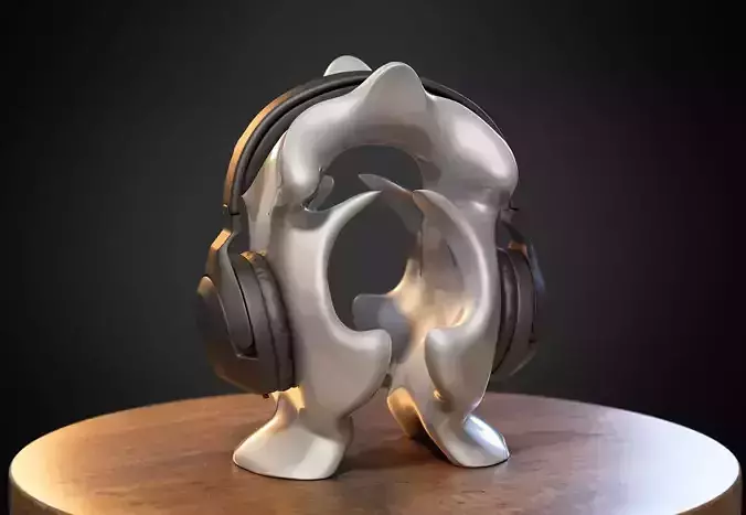Modern Minimal Headphone Stand Headset Stand