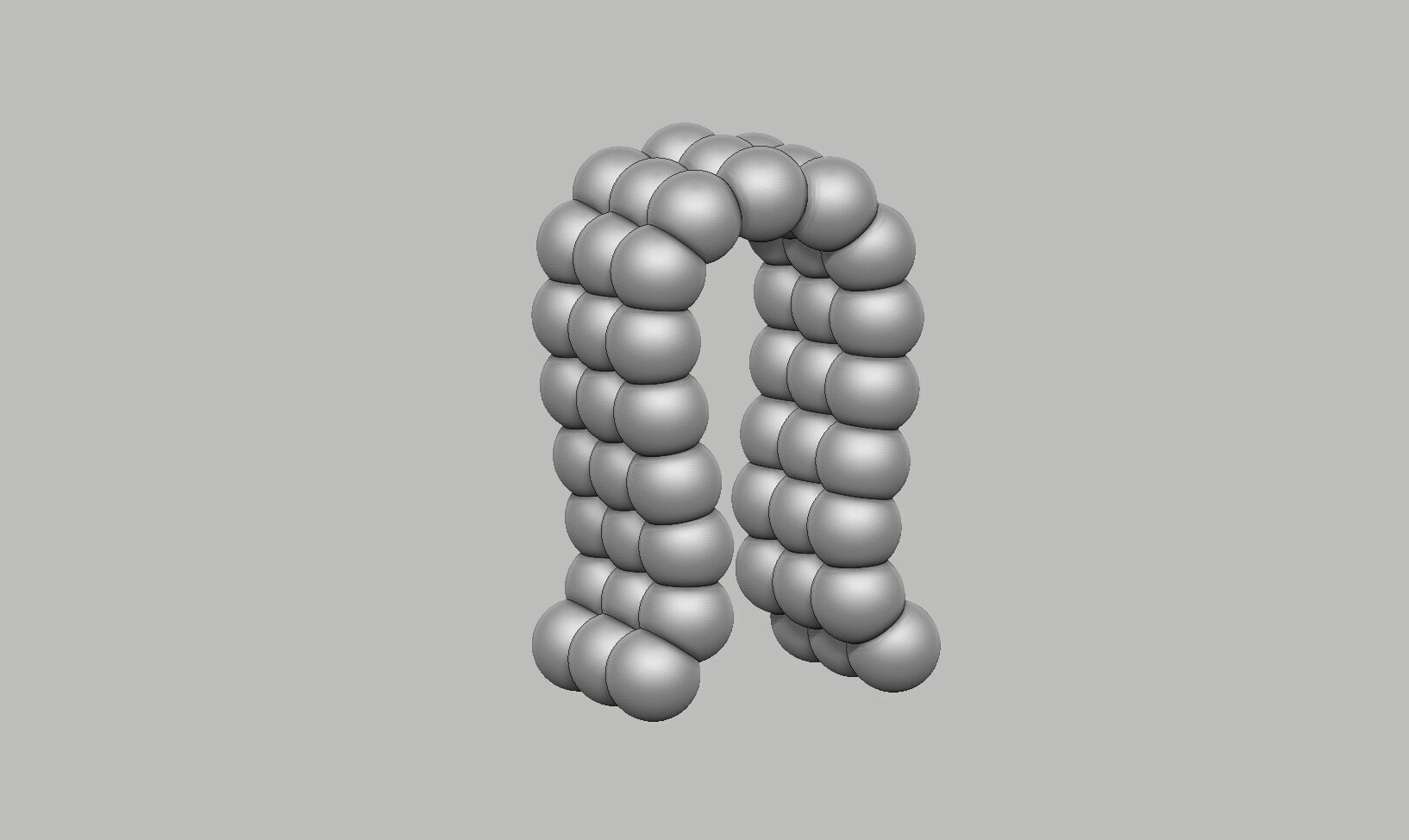 Modern Minimal Headphone Stand Headset Stand 3D print model_8