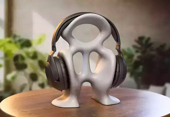 Modern Minimal Headphone Stand Headset Stand