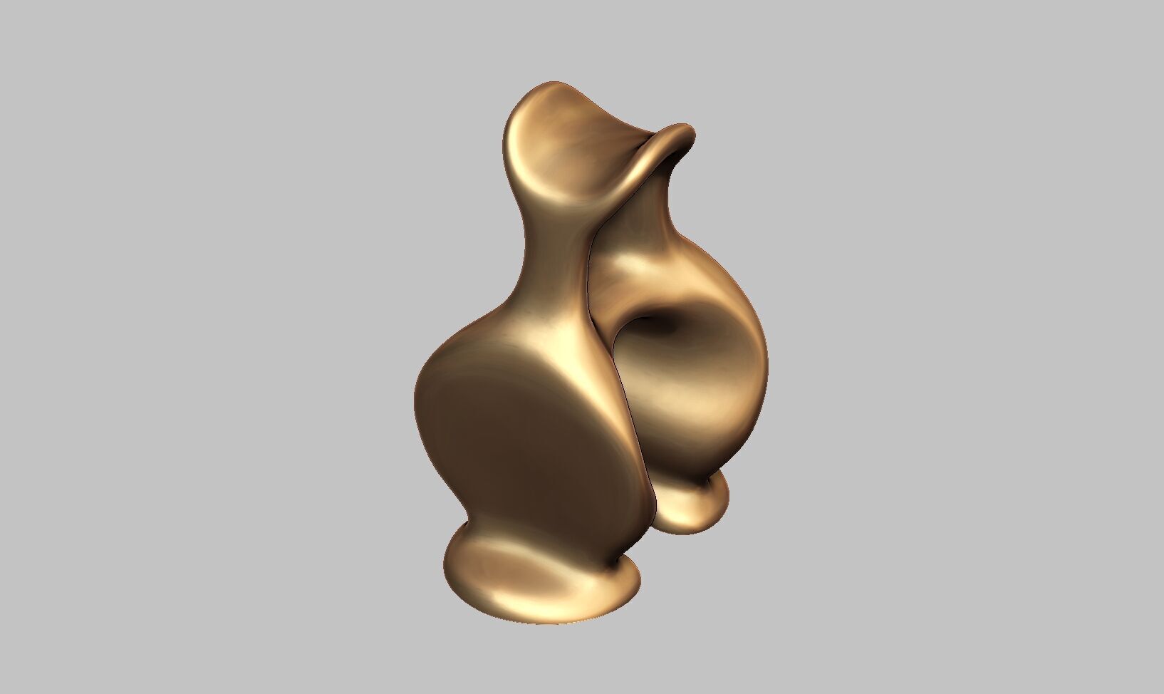 Modern Minimal Headphone Stand Headset Stand 3D print model_15