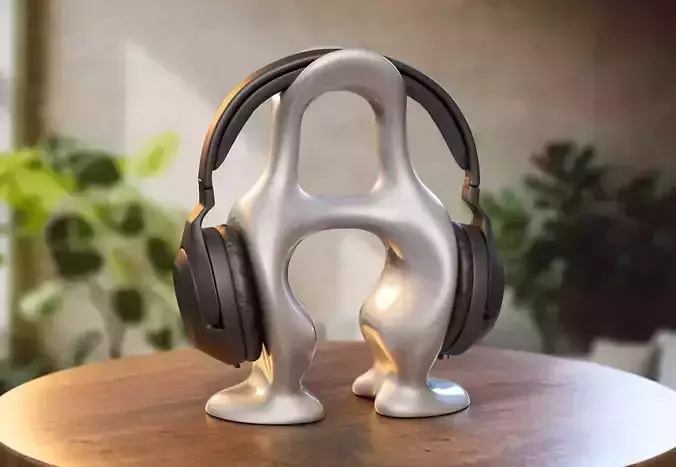 Modern Minimal Headphone Stand Headset Stand