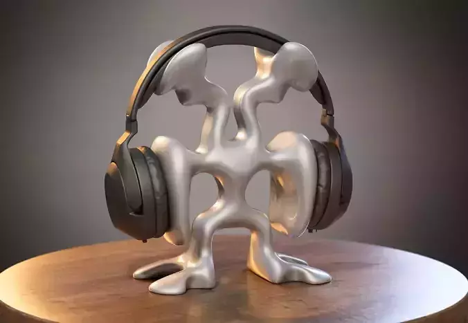 Modern Minimal Headphone Stand Headset Stand