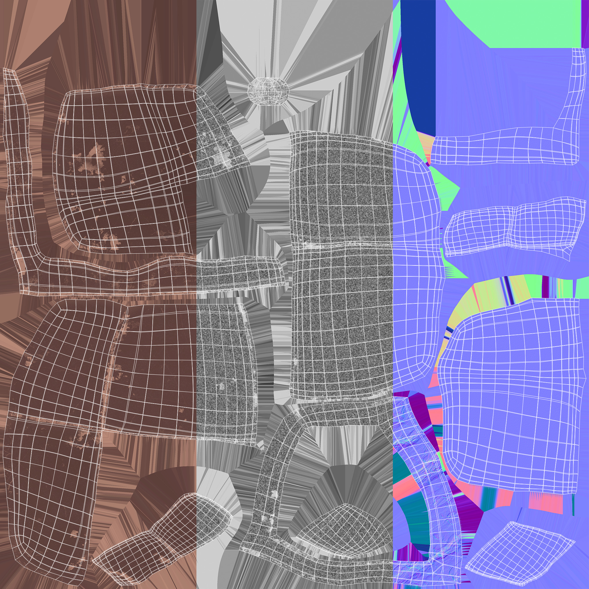 Chocolate Chunks 3D model_13