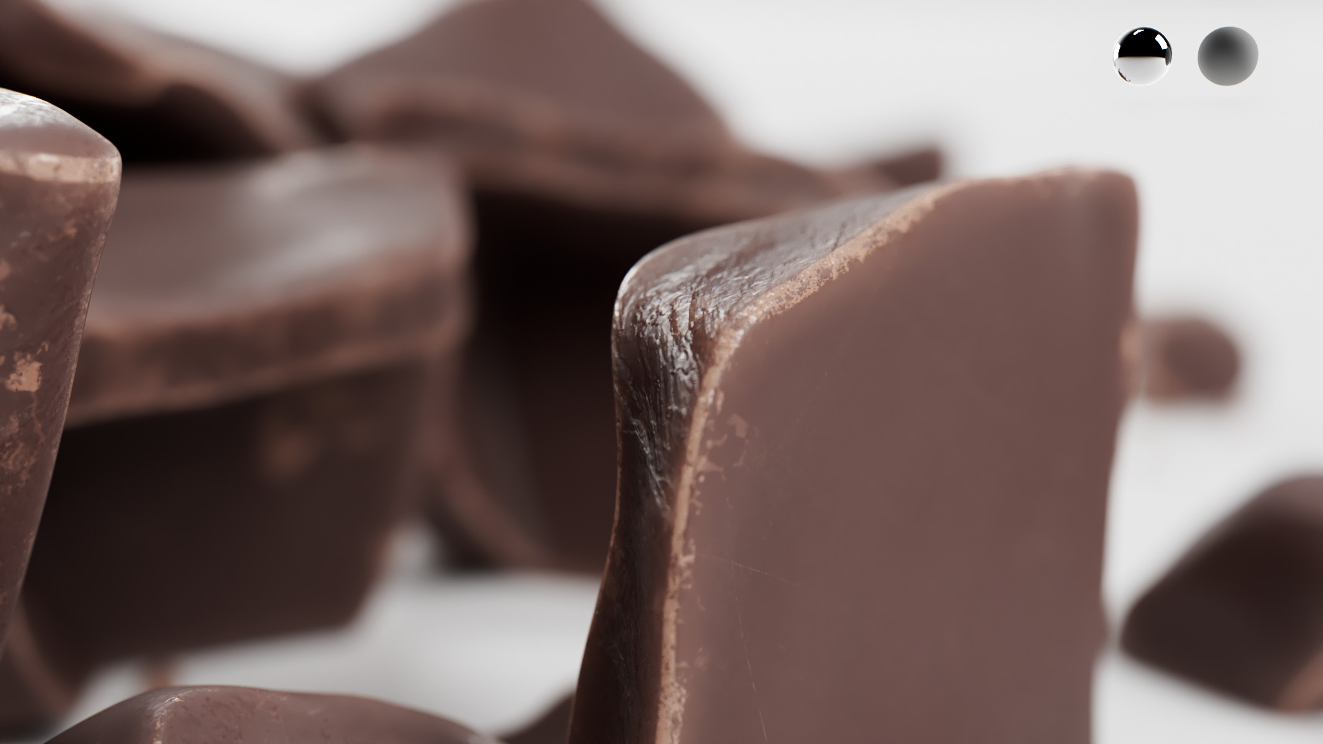 Chocolate Chunks 3D model_4