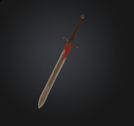 Icon sword 3D model