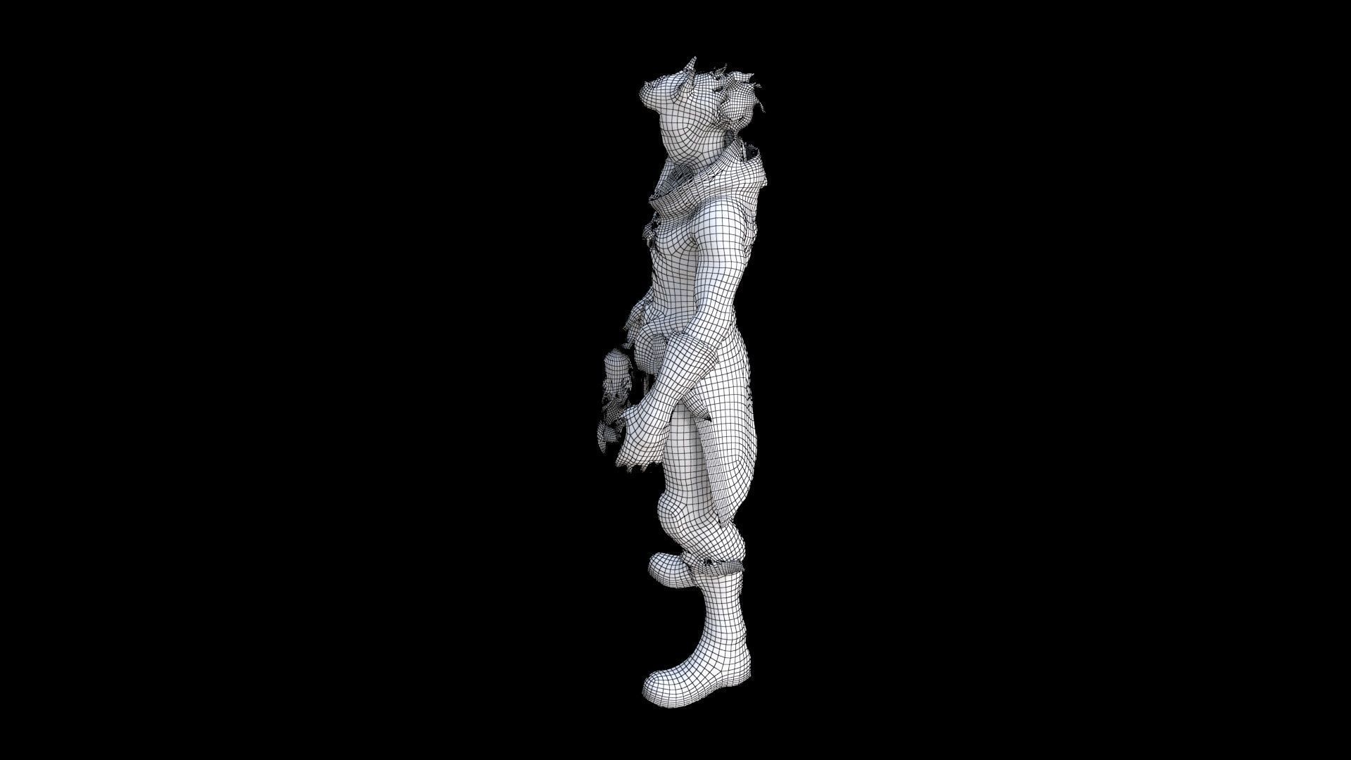Ninja-EmberScar 3D model_7