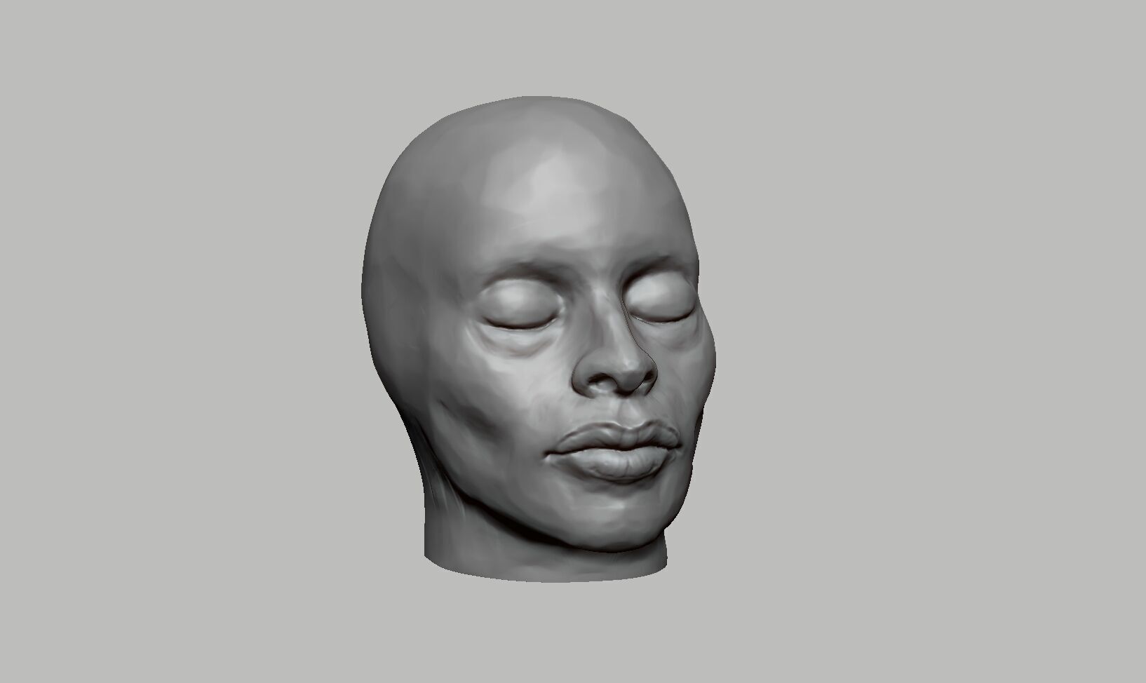 Robot Skull Headphone Stand Cyborg Headset Stand 3D print model_6