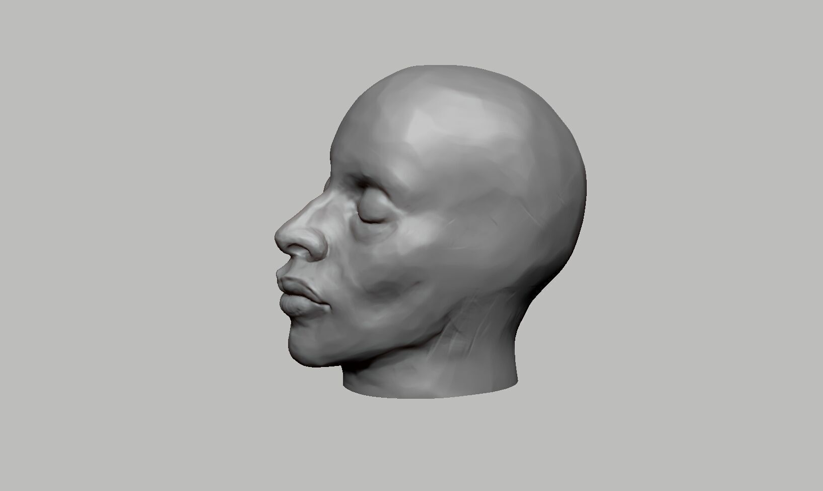 Robot Skull Headphone Stand Cyborg Headset Stand 3D print model_10