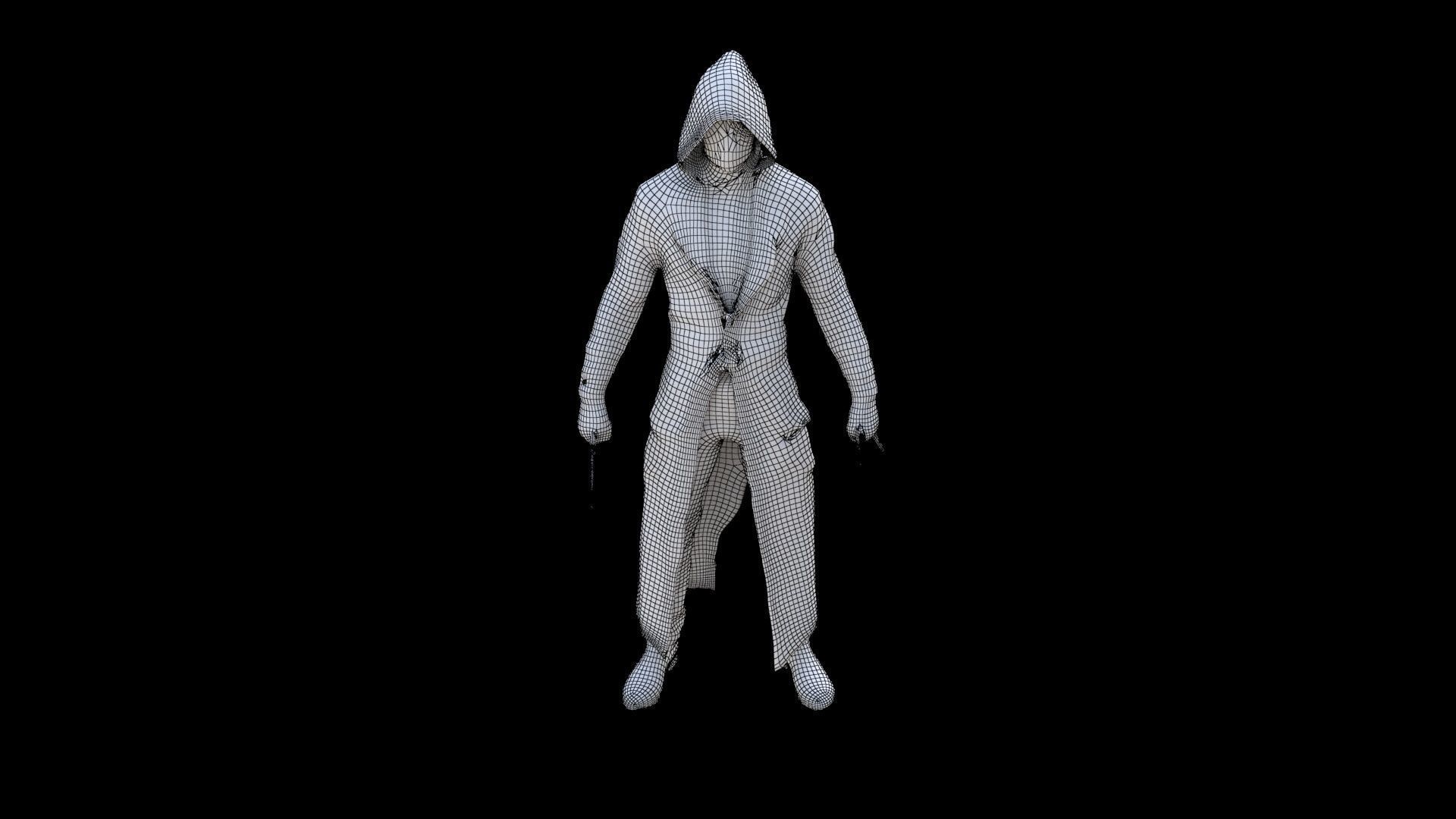 Ninja-OnyxSpecter 3D model_6