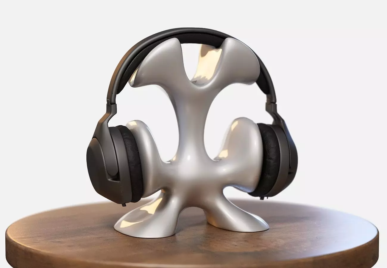 Headphone Stand Headset Stand Perfect Gamer Gift 3D print model_0