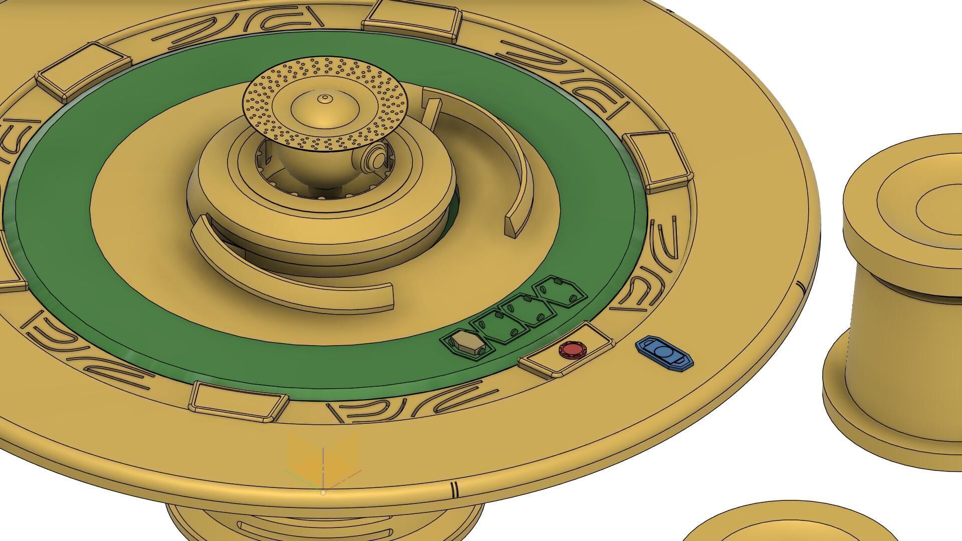 star wars sabacc table   chair 3D print model_2