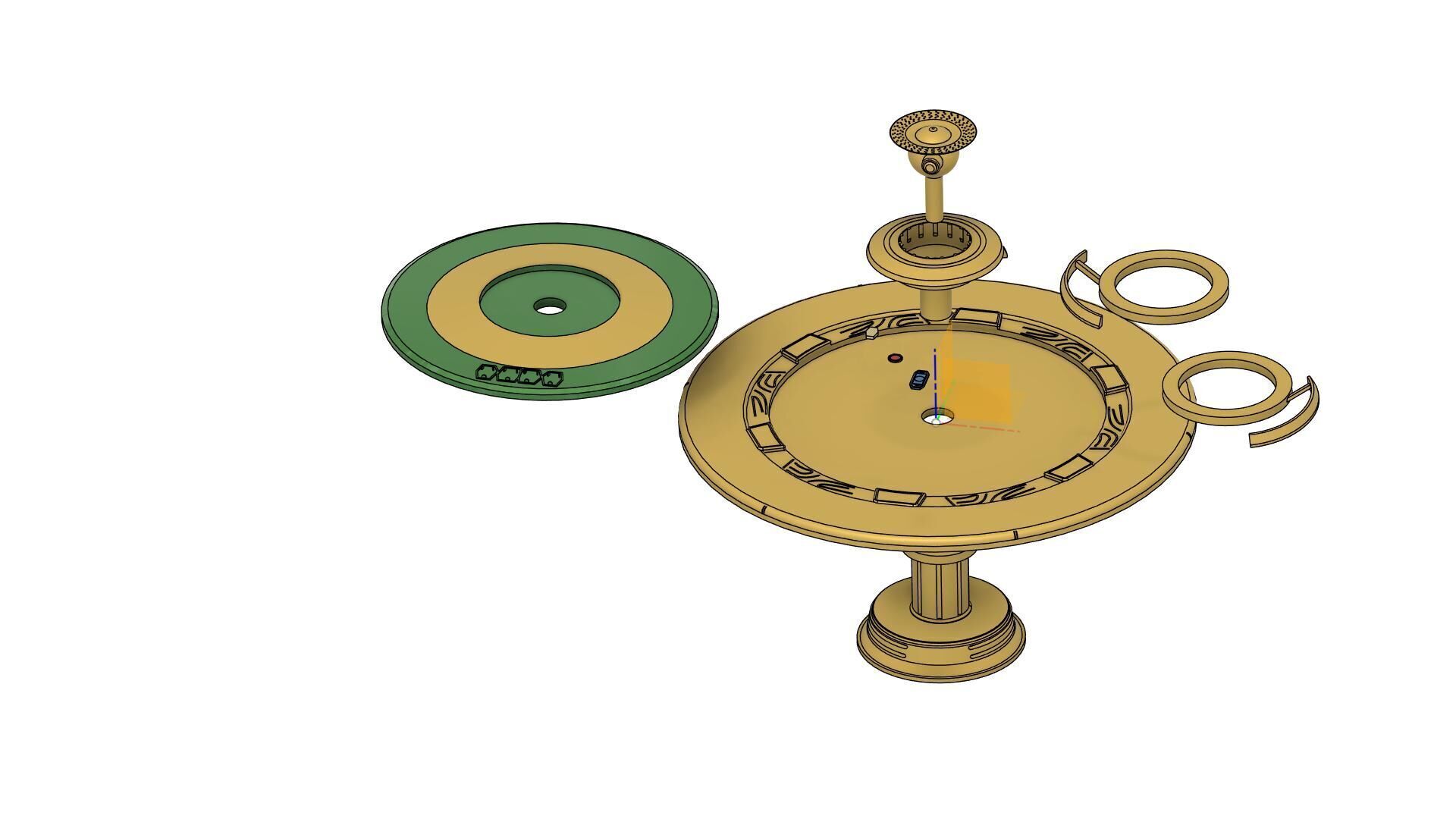 star wars sabacc table   chair 3D print model_3