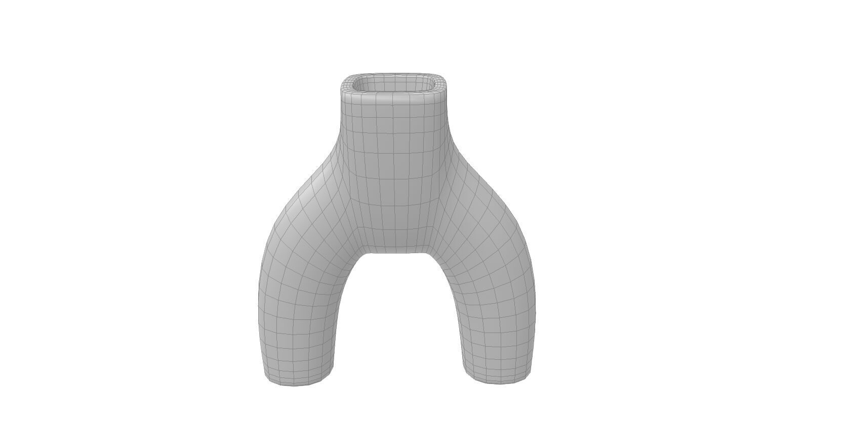 Concrete Vase 3D model_6