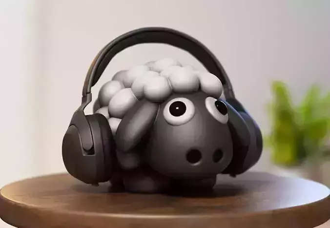 Sheep Headphone Stand Sheep Headset Stand