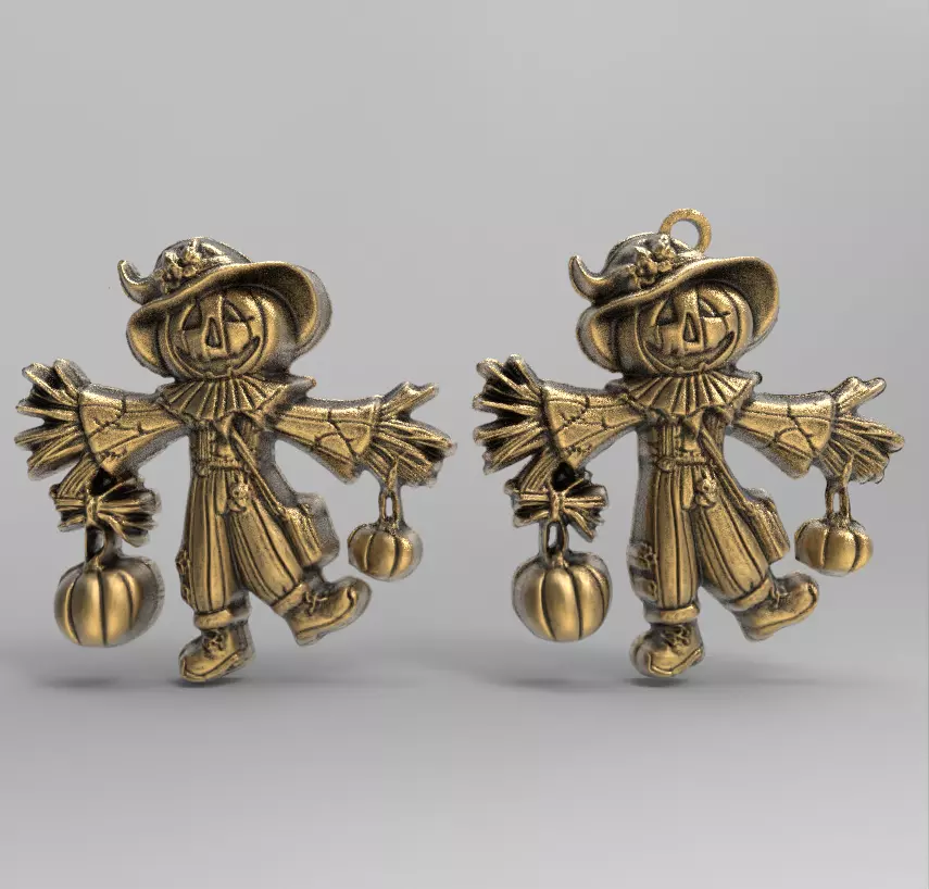 hallowen scarycrowman decor 3D print model