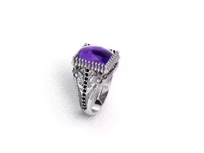 jewelry man ring 3D print model