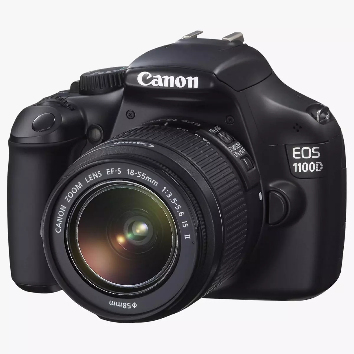 Canon EOS 1100D Kit Reflex 12 Low-poly 3D model_0