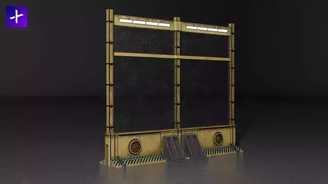 Industrial Security Fence