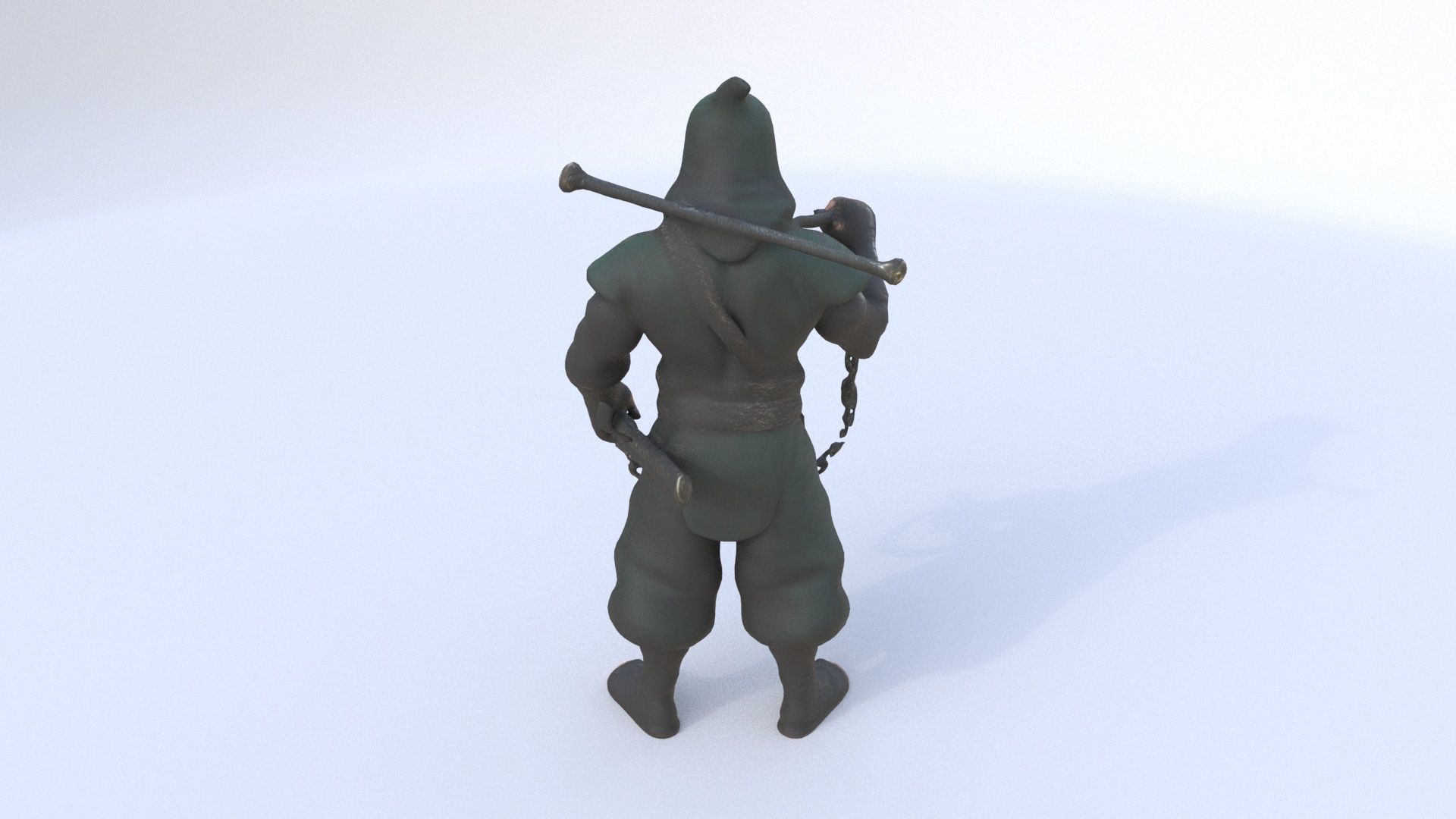 Ninja C 3D model_4