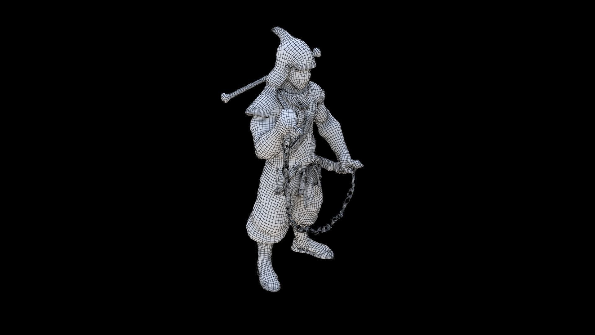 Ninja C 3D model_5