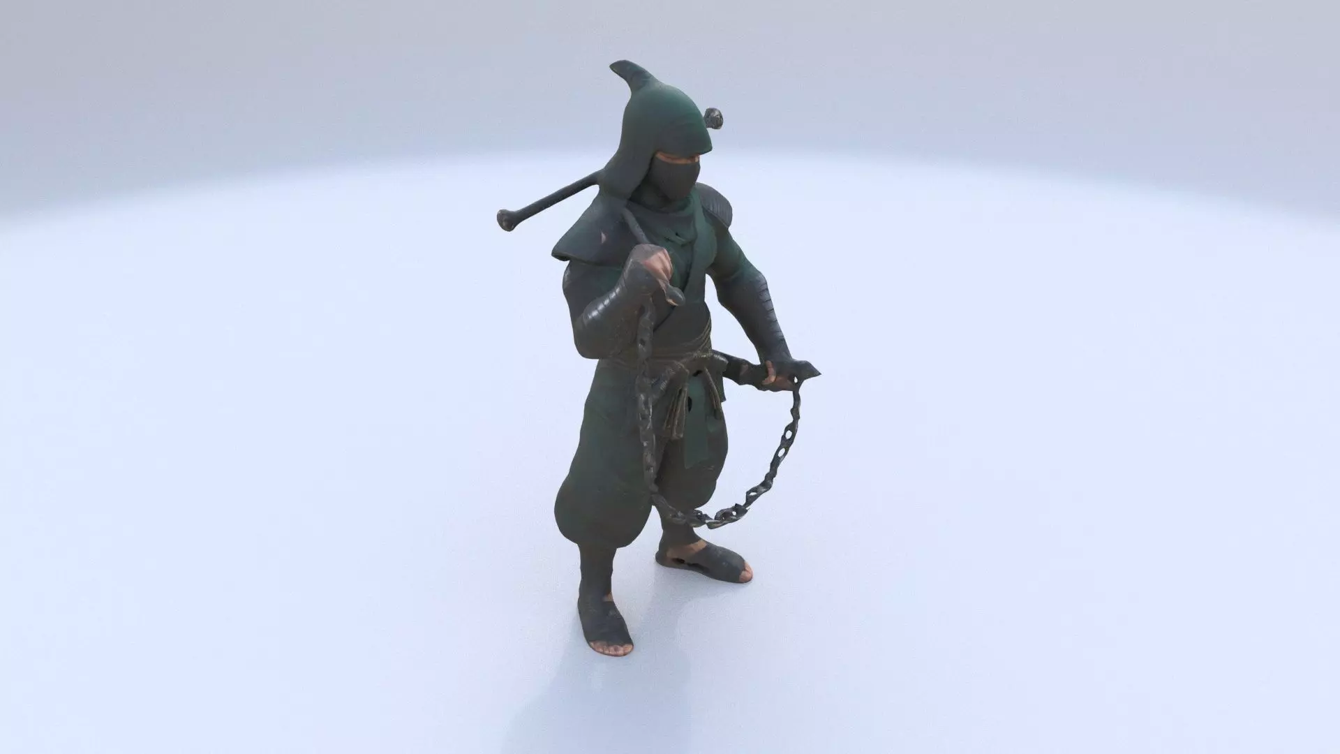Ninja C 3D model_0