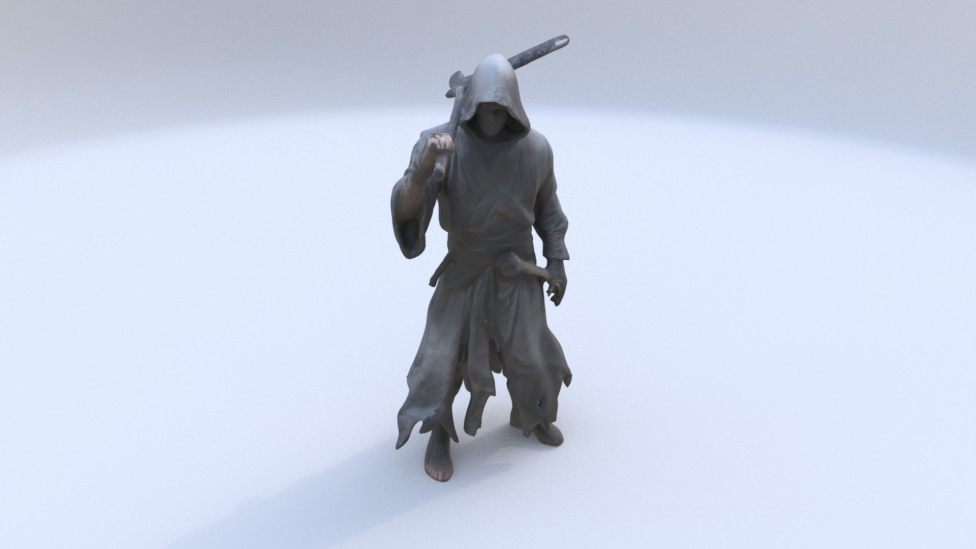 Ninja K 3D model_1