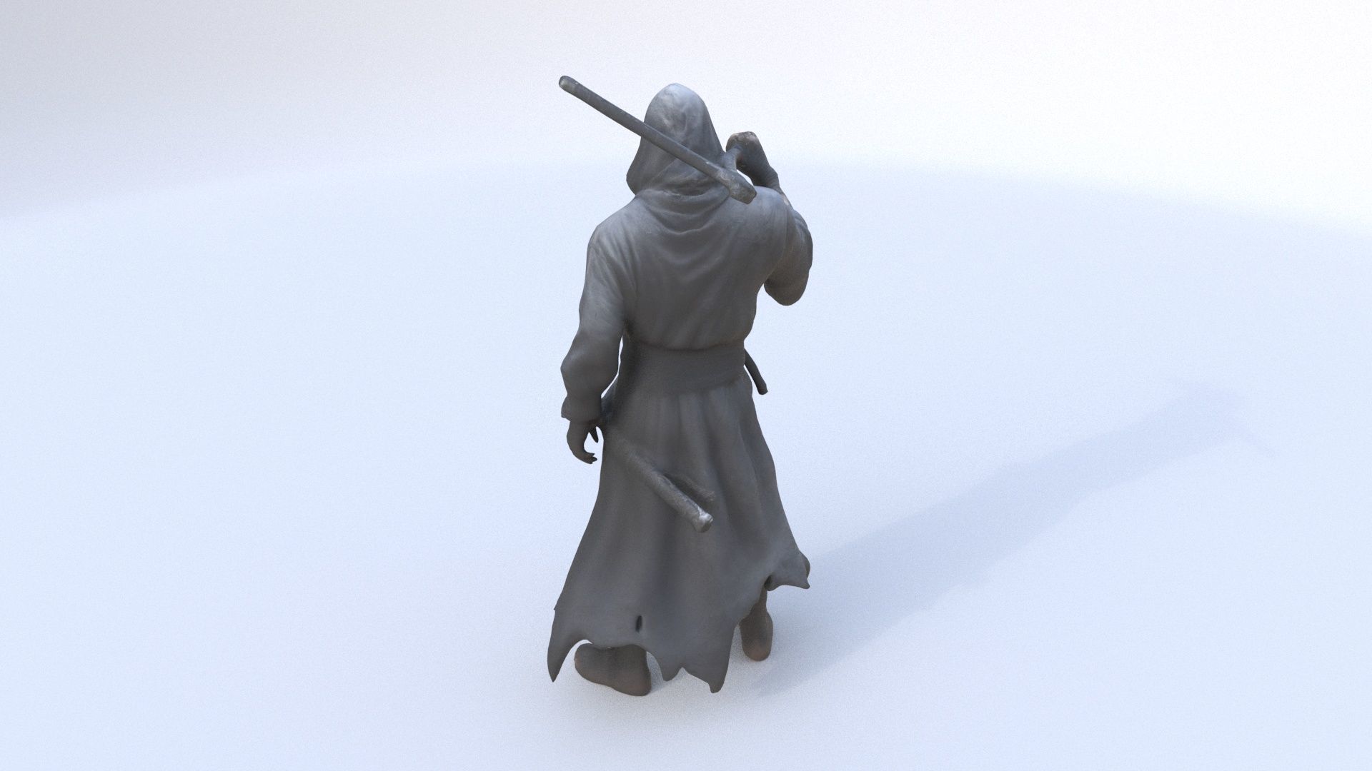 Ninja K 3D model_4