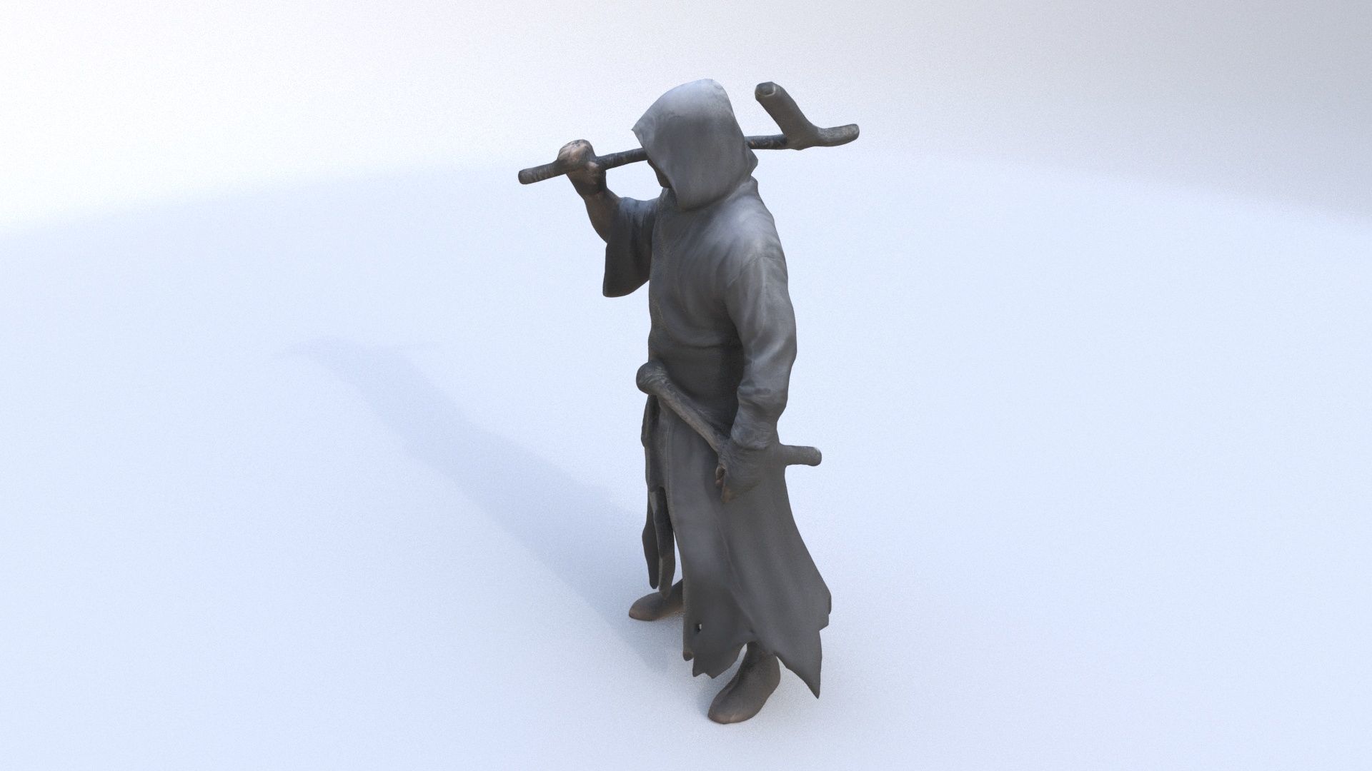 Ninja K 3D model_2