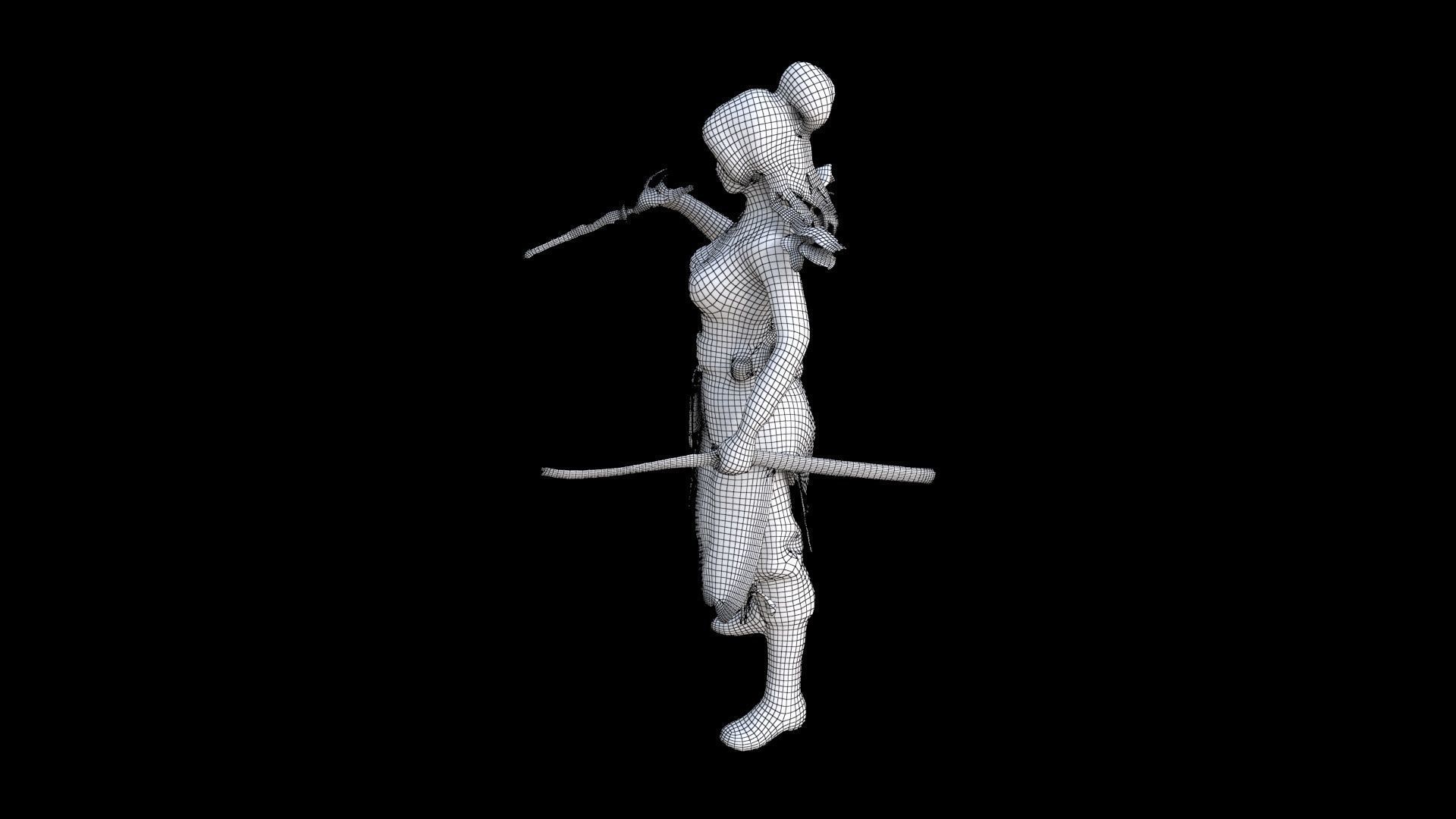 Ninja L 3D model_7