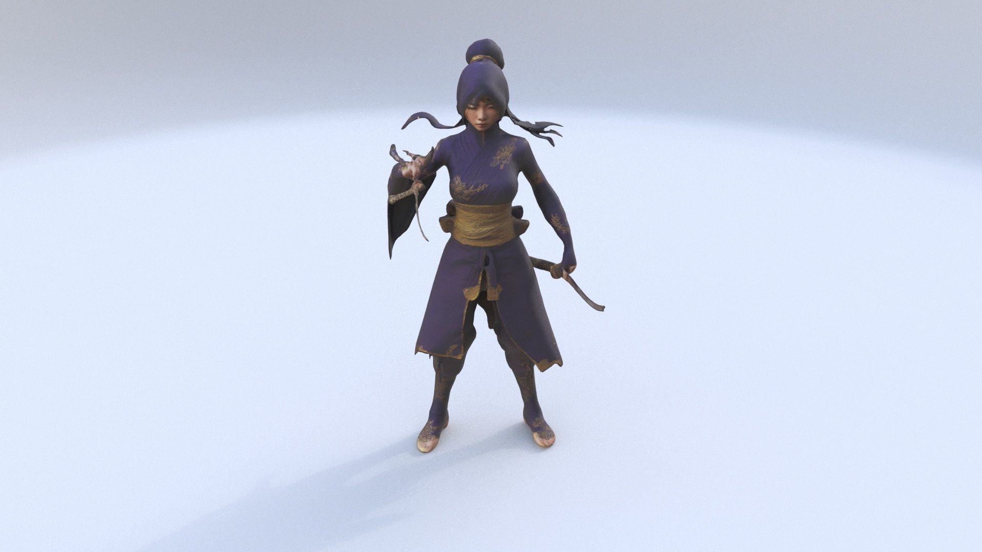 Ninja L 3D model_1
