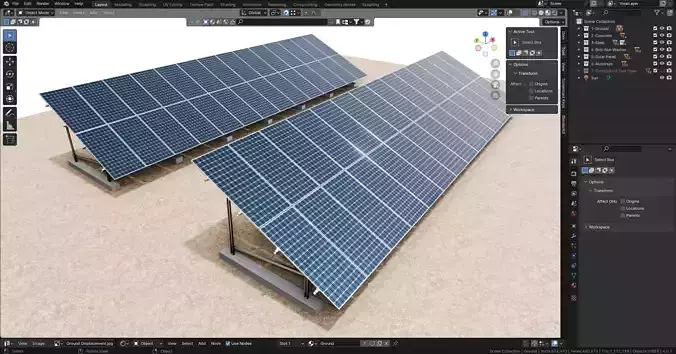 Solar Energy Irrigation Systems-Bolted