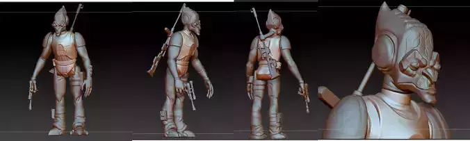 Star wars clone wars Morala eval 3D print model 3D print model