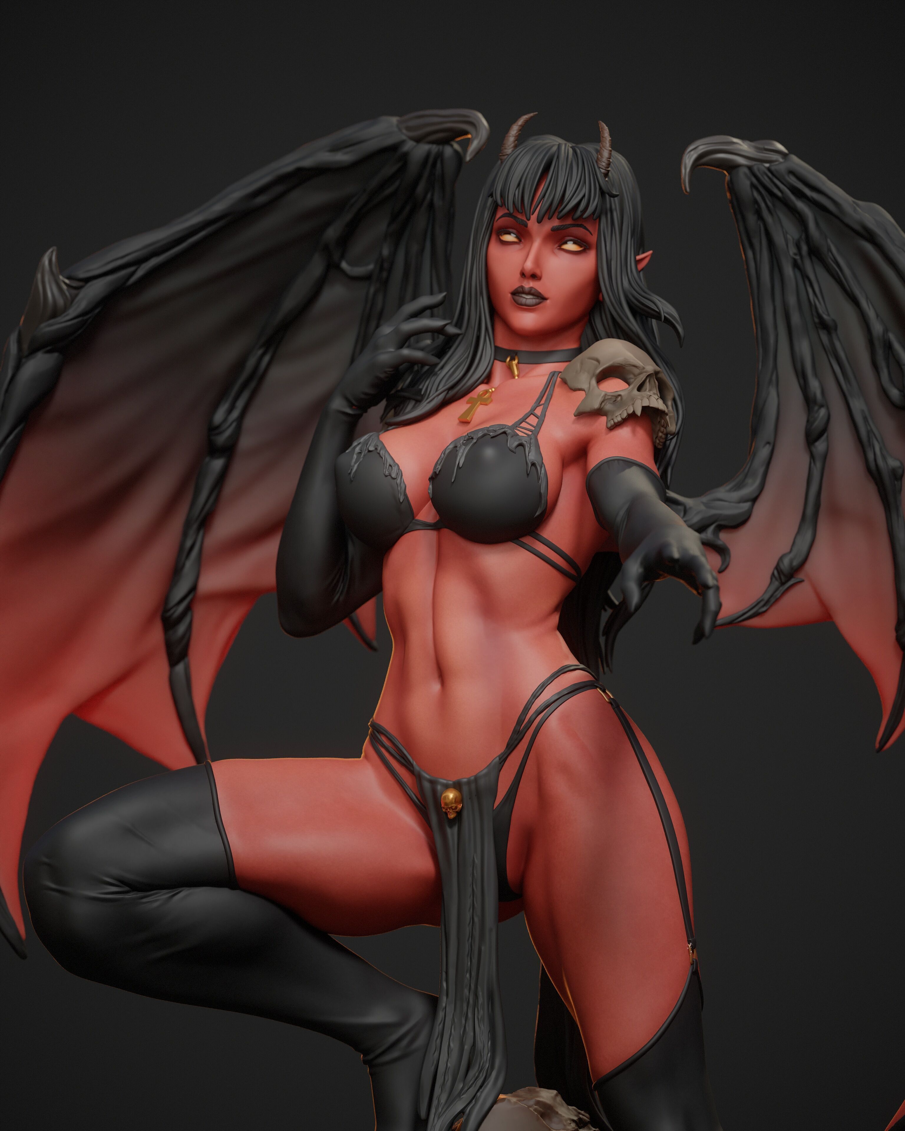 Purgatori 3D print model_1