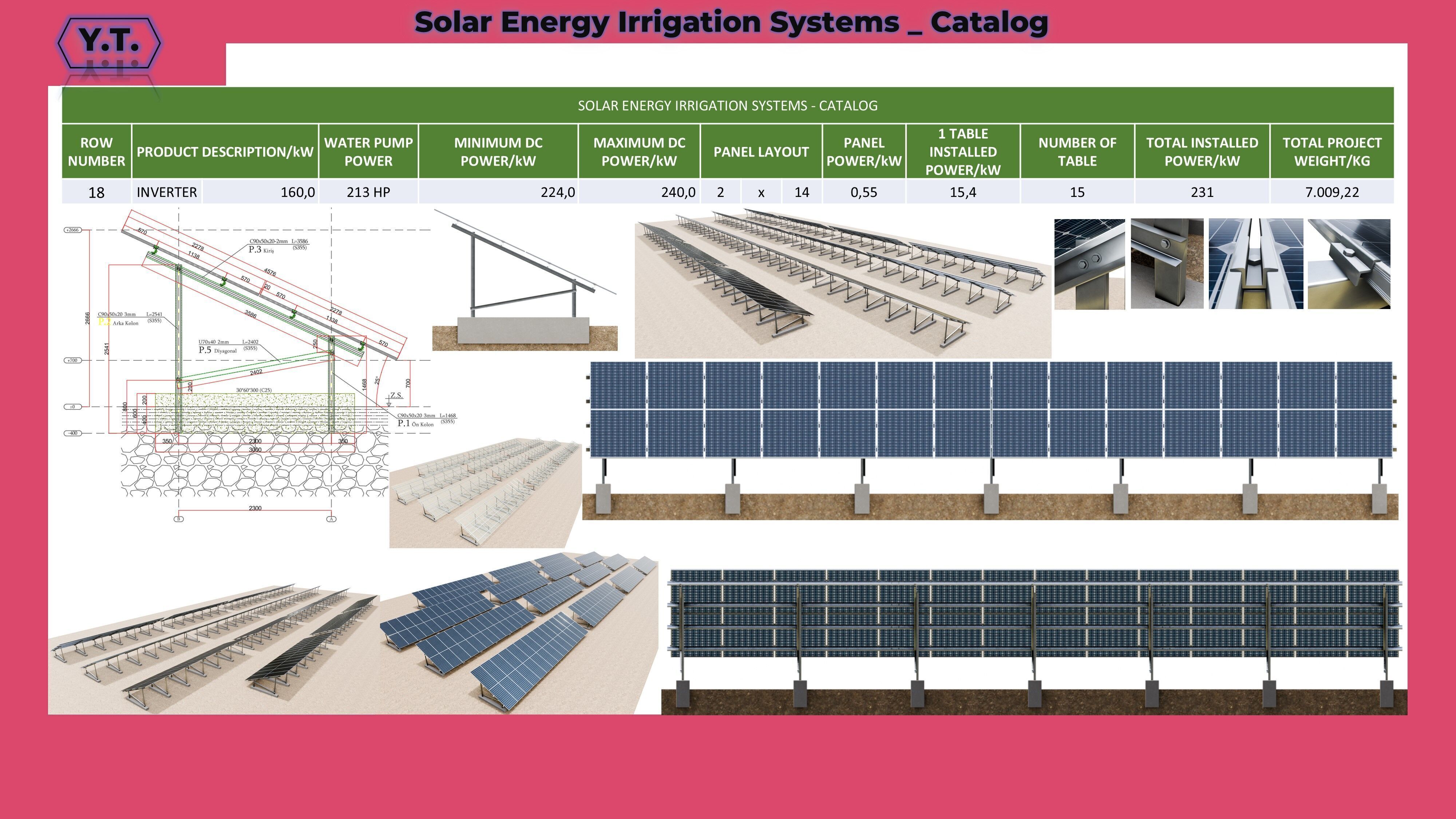 Solar Energy Irrigation Systems-No Bolt 3D model_89